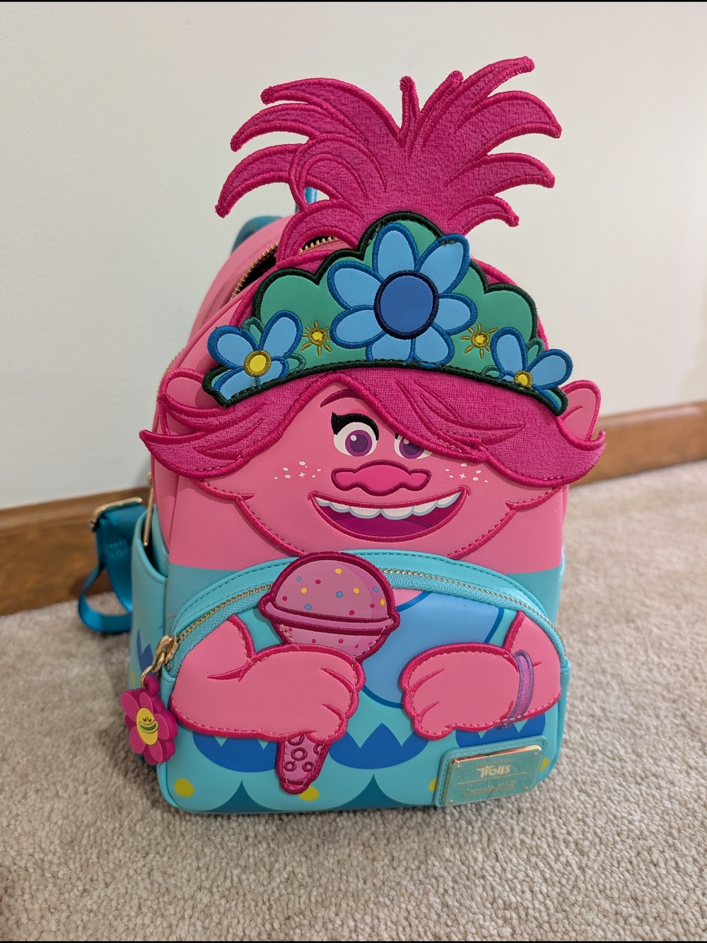 Loungefly Trolls Poppy Mini Backpack